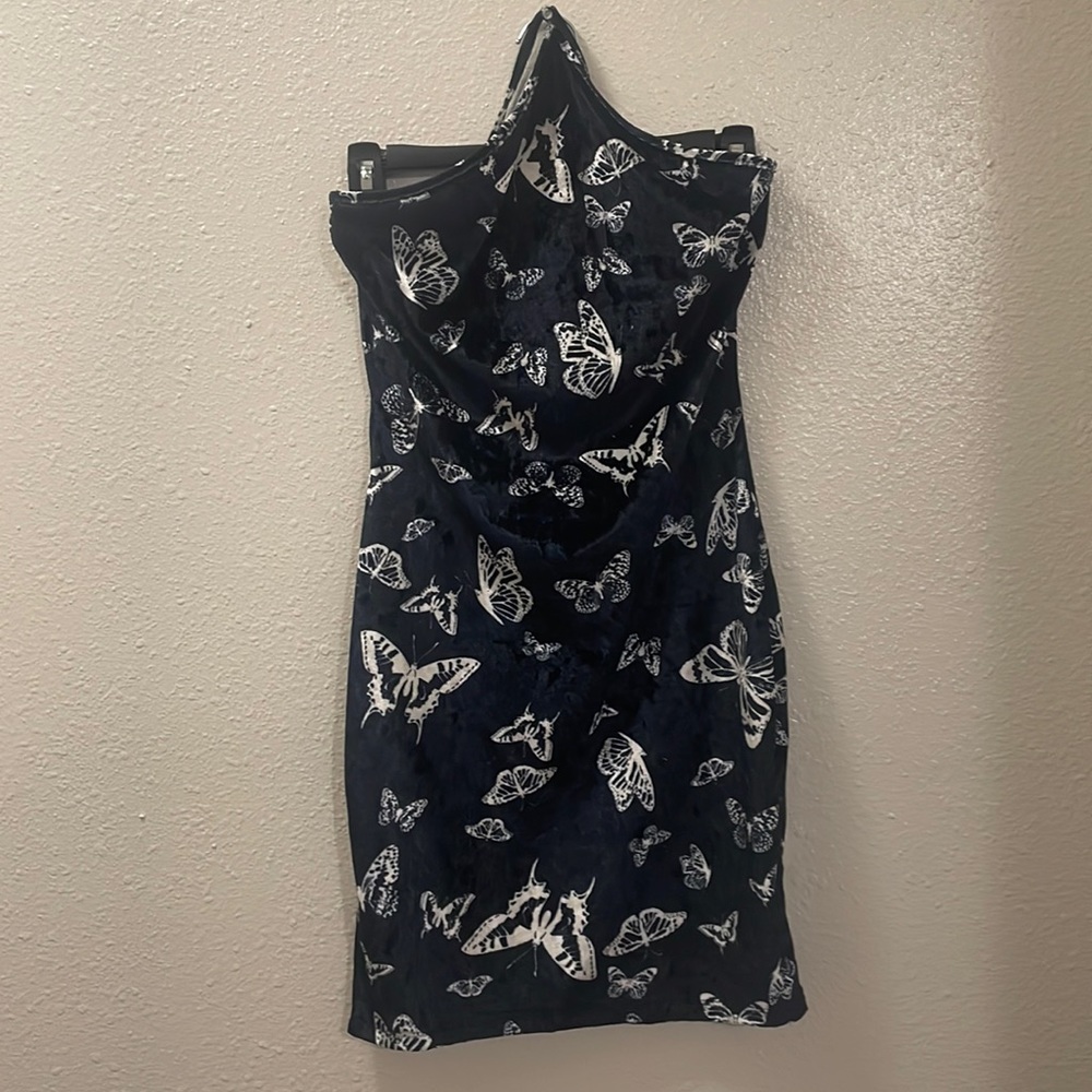 Butterfly Boutique High Neck Dress